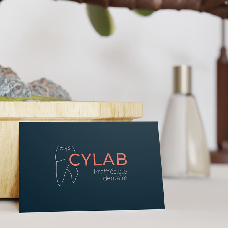 mockup carte de visite cylab